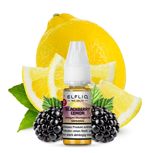 Blackberry Lemon Nikotinsalzliquid - Elfliq (ELFBAR)