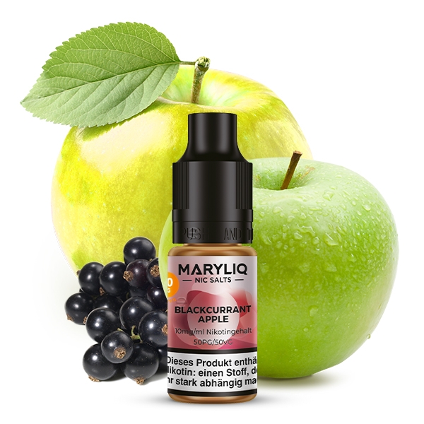 Blackcurrant Apple Nikotinsalzliquid - Maryliq (Lost Mary)
