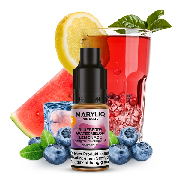 Blueberry Watermelon Lemonade Nikotinsalzliquid - Maryliq (Lost Mary)