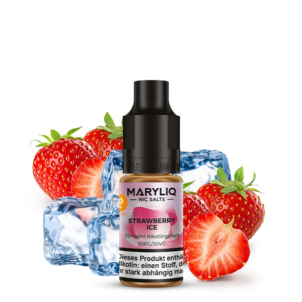 Strawberry Ice Nikotinsalzliquid - Maryliq (Lost Mary)