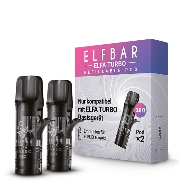 Elfa Turbo Refillable Leerpod Tank (2er Pack) - Elfbar