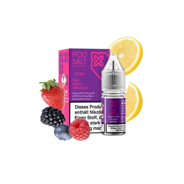 Xtra Pink Purple Lemonade Nikotinsalzliquid - POD SALT