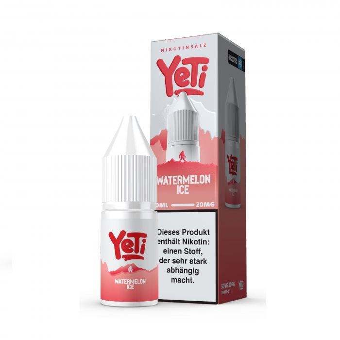 Watermelon Ice - 10ml Nikotinsalzliquid (Wassermelone&Frische) - Yeti