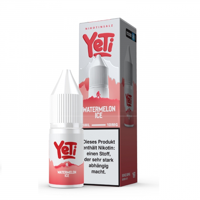 Watermelon Ice - 10ml Nikotinsalzliquid (Wassermelone&Frische) - Yeti