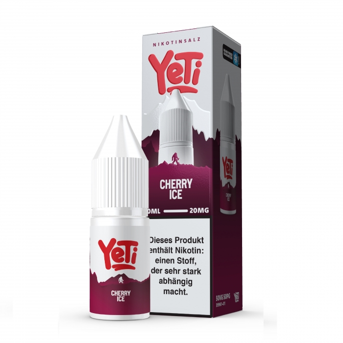 Cherry Ice - 10ml Nikotinsalzliquid (Kirsche&Frische) - Yeti