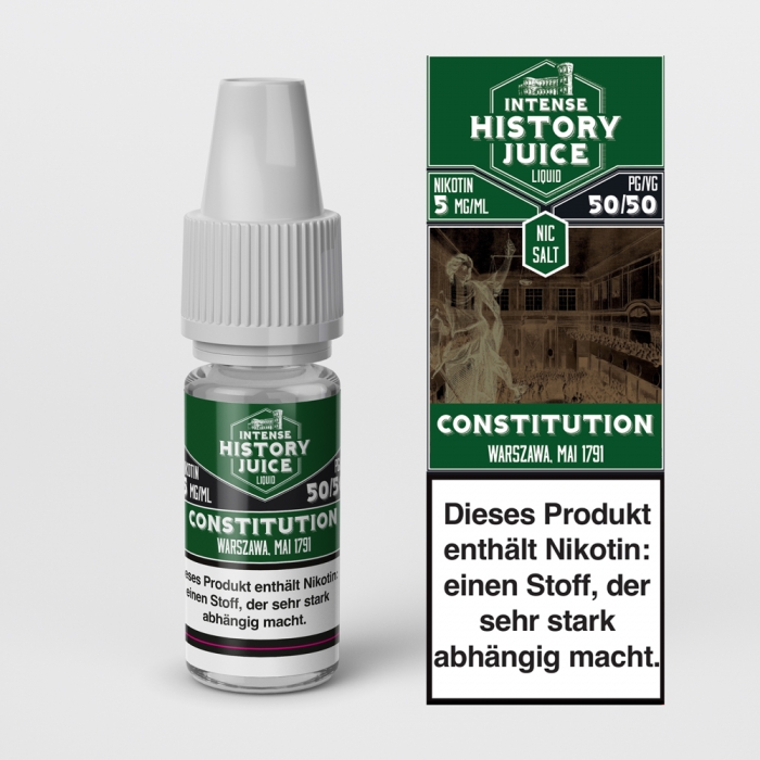 Constitution (Fruchtmix) Nikotinsalzliquid  - INTENSE HISTORY JUICE