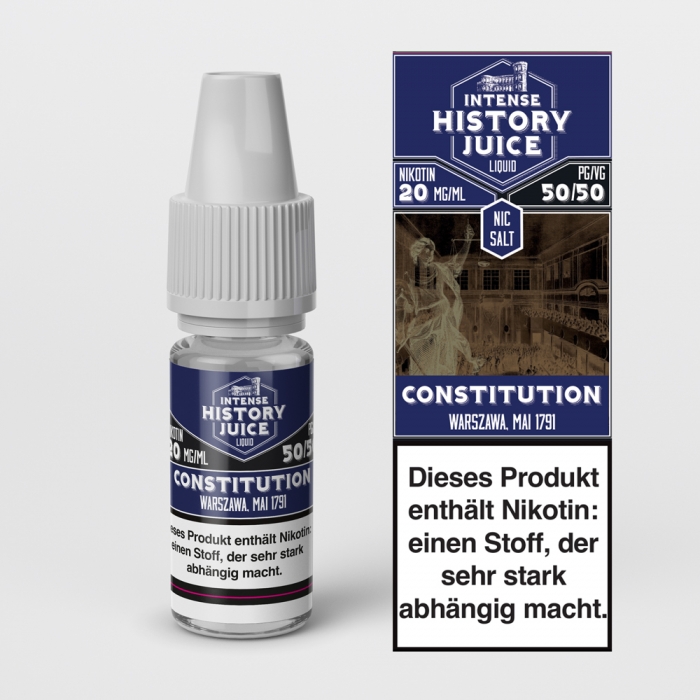 Constitution (Fruchtmix) Nikotinsalzliquid  - INTENSE HISTORY JUICE