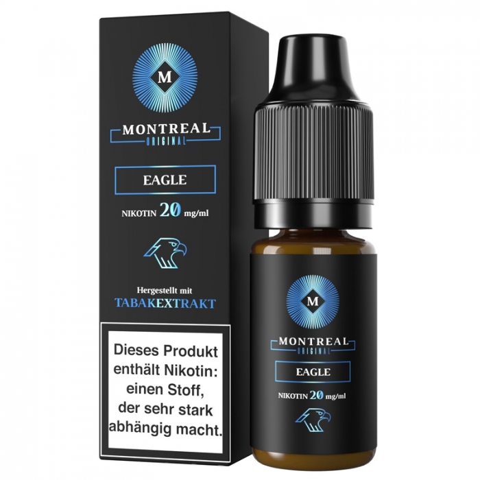 Neu**Montreal Origin Eagle Nikotinsalzliquid 10ml - Trulo