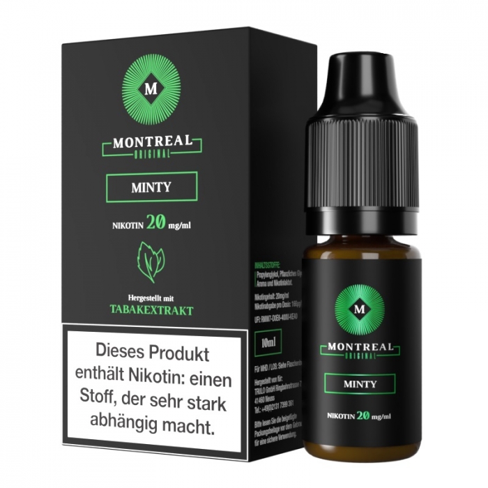 Neu**Montreal Origin Minty Nikotinsalzliquid 10ml