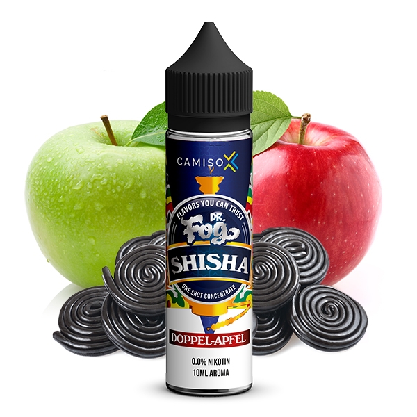 Dr. Fog Shisha Doppel Apfel Longfill 10 ml Aroma