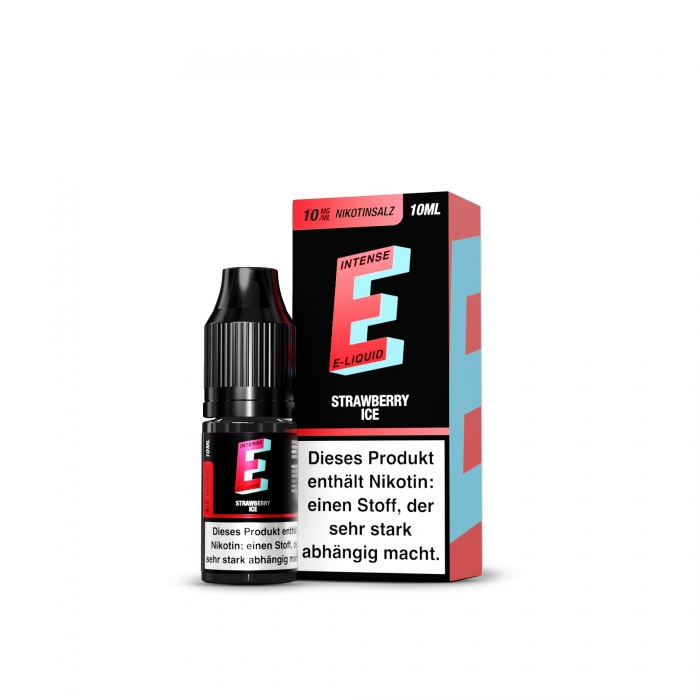**NEU** E Intense Strawberry Ice Nikotinsalz Liquid 10ml - TVE