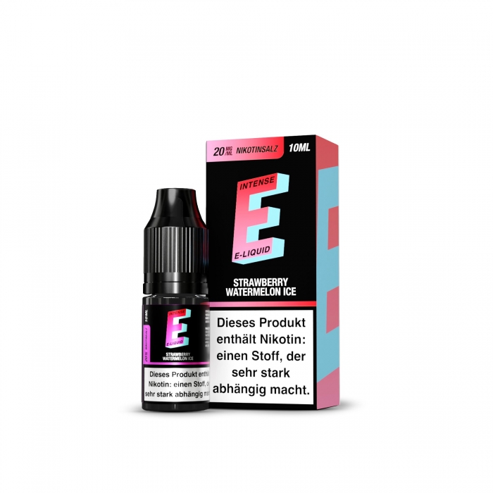 **NEU** E Intense Strawberry Watermelon Ice Nikotinsalz Liquid 10ml - TVE