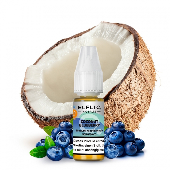Coconut Blueberry Nikotinsalzliquid - Elfliq (ELFBAR)