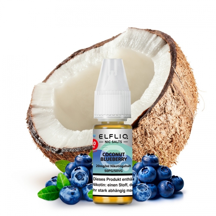 Coconut Blueberry Nikotinsalzliquid - Elfliq (ELFBAR)
