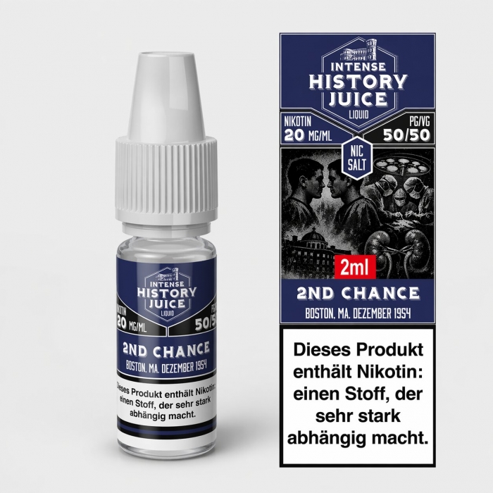Second Chance (Lychee, Aloe) Nikotinsalzliquid 2ml - INTENSE HISTORY JUICE
