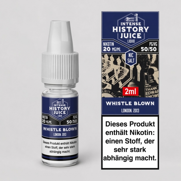 Whistle Blown (Pfirsich Maracuja) Nikotinsalzliquid 2ml - INTENSE HISTORY JUICE