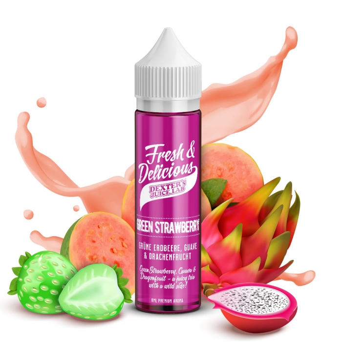 Dexters Juice Lab - Fresh & Delicious Aroma - Green Strawberry