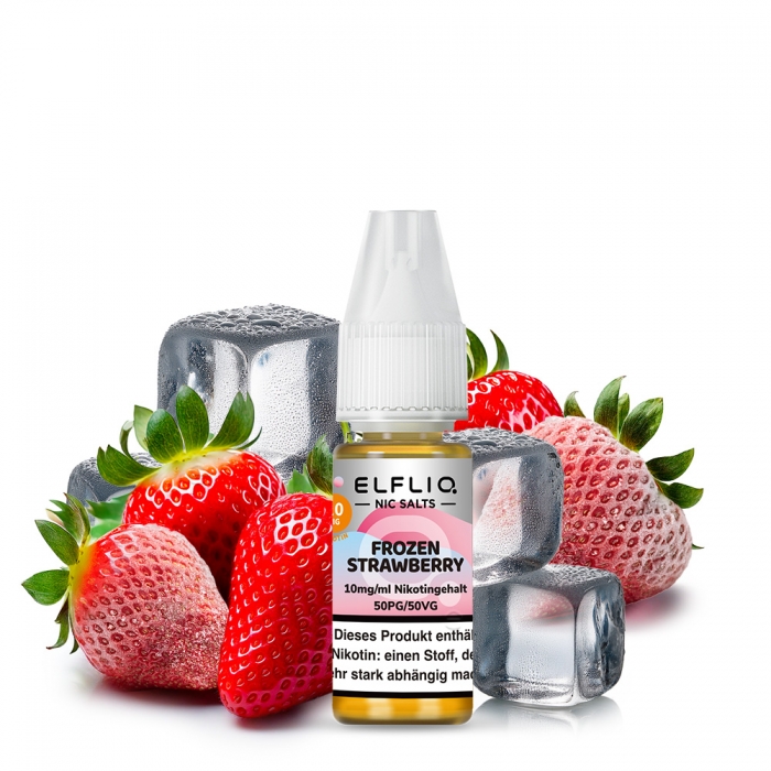 Frozen Strawberry Nikotinsalzliquid - Elfliq (Elfbar)