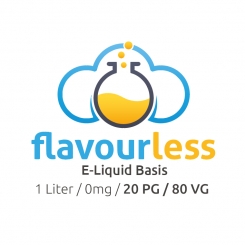 flavourless Base 1l - 80VG/20PG - zum Selbstmischen von Liquids
