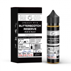 GLAS BASIX RY4 BUTTERSCOTCH RESERVE 50ml OVERDOSED E-Liquid Made in USA