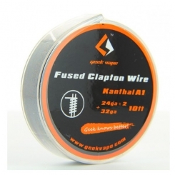 3m GEEKVAPE Selbstwickel-Draht (Clapton, Fused Clapton) - Diverse Ausführungen