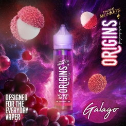 12 Monkeys ORIGINS 50ml GALAGO - E-Liquid made in CANADA