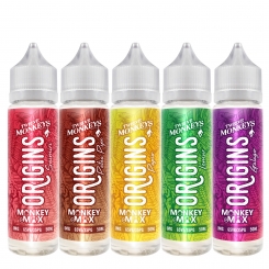 12 Monkeys ORIGINS ! 5x50ml Probierpaket - E-Liquid made in CANADA