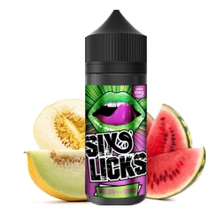 Six Licks MELON ON MY MIND 100ml OVERDOSED E-Liquid made in UK