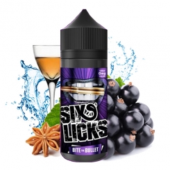 Six Licks BITE THE BULLET 100ml OVERDOSED E-Liquid made in UK