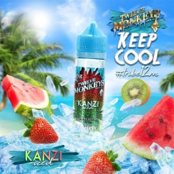 12 Monkeys 50ml ICE AGE KANZI ICED 75VG - E-Liquid made in CANADA