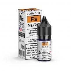 Nikotinsalz Liquid 10ml ELEMENT Fs FRESH SQUEEZE Ns20 20mg