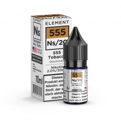 Nikotinsalz Liquid 10ml ELEMENT 555 Tabak Ns20 20mg