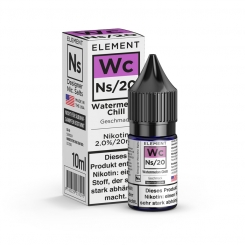 Nikotinsalz Liquid 10ml ELEMENT Wc WATERMELON CHILL Ns20 20mg