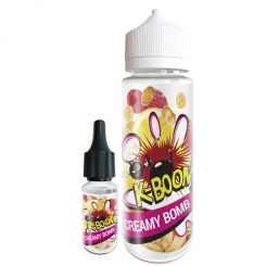 K-BOOM Special Edition CREAMY BOMB Aroma 10ml plus 120ml-Leerflasche