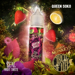 12 Monkeys 50ml QUEEN SOKO OVERDOSED - E-Liquid made in CANADA