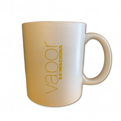 Kaffeetasse mit Gravur - Vapor Ex Machina