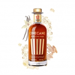 CINECANE GOLD Popcorn 500ml (Spirituose auf Rumbasis)