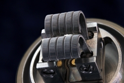 Fine Fused Staple Dual Handmade Coil 0.14 Ohm - Cushion Vapor