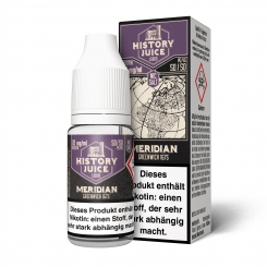 Meridian (Mandelkekse mit Himbeerfllung) Nikotinsalzliquid - HISTORY JUICE