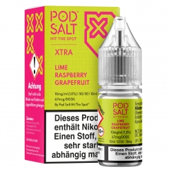 XTRA Lime Grapefruit Raspberry Nikotinsalzliquid - POD SALT