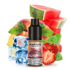 Peach Strawberry Watermelon Ice Nikotinsalzliquid - Maryliq (Lost Mary)