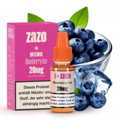 Intense Nikotinsalzliquid 10ml Blueberry Ice - ZAZO