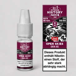 Open Skies (Menthol, Minze, K�hle) Nikotinsalzliquid 2ml - INTENSE HISTORY JUICE