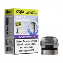 DoJo Blast X - Blackcurrant Ice - Nachf�llbeh�lter 10ml by Vaporesso