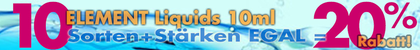 ELEMENT LIQUID SPARPAKET ELEMENT LIQUID SPARPAKET